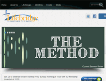 Tablet Screenshot of lifebridgechristian.org